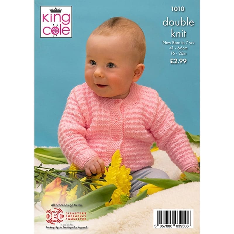 king-cole-1010-kinder-cardigans-strickanleitung-baby-dk image 3