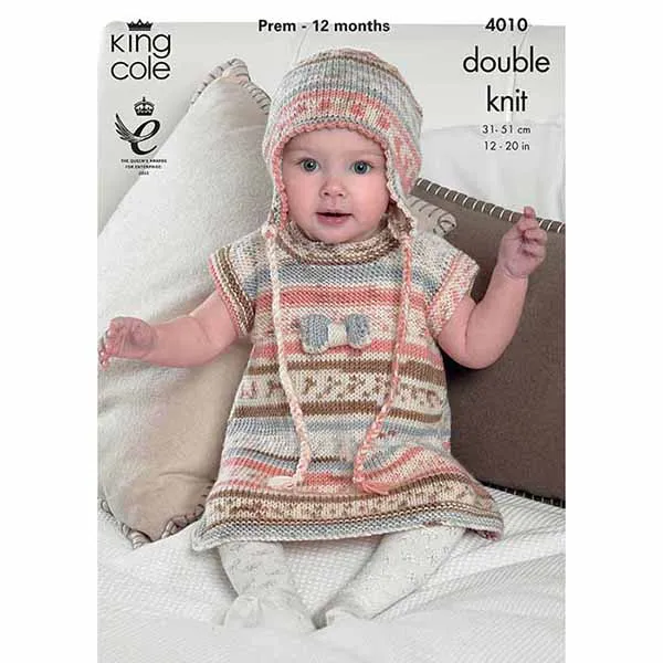 king-cole-4010-strickanleitung-babyset-cherish-dk image 1