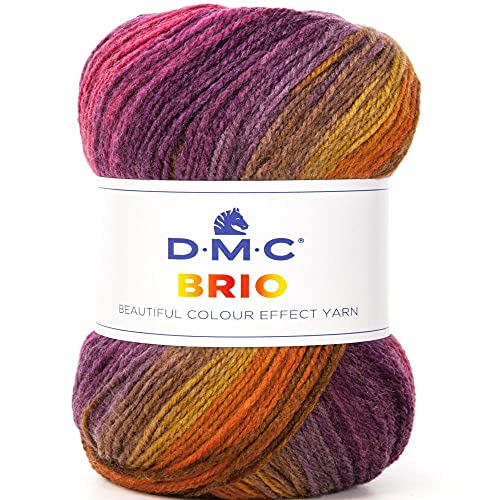 dmc-brio-strickgarn-100g-345m-wolle-acryl-bedruckt image 2