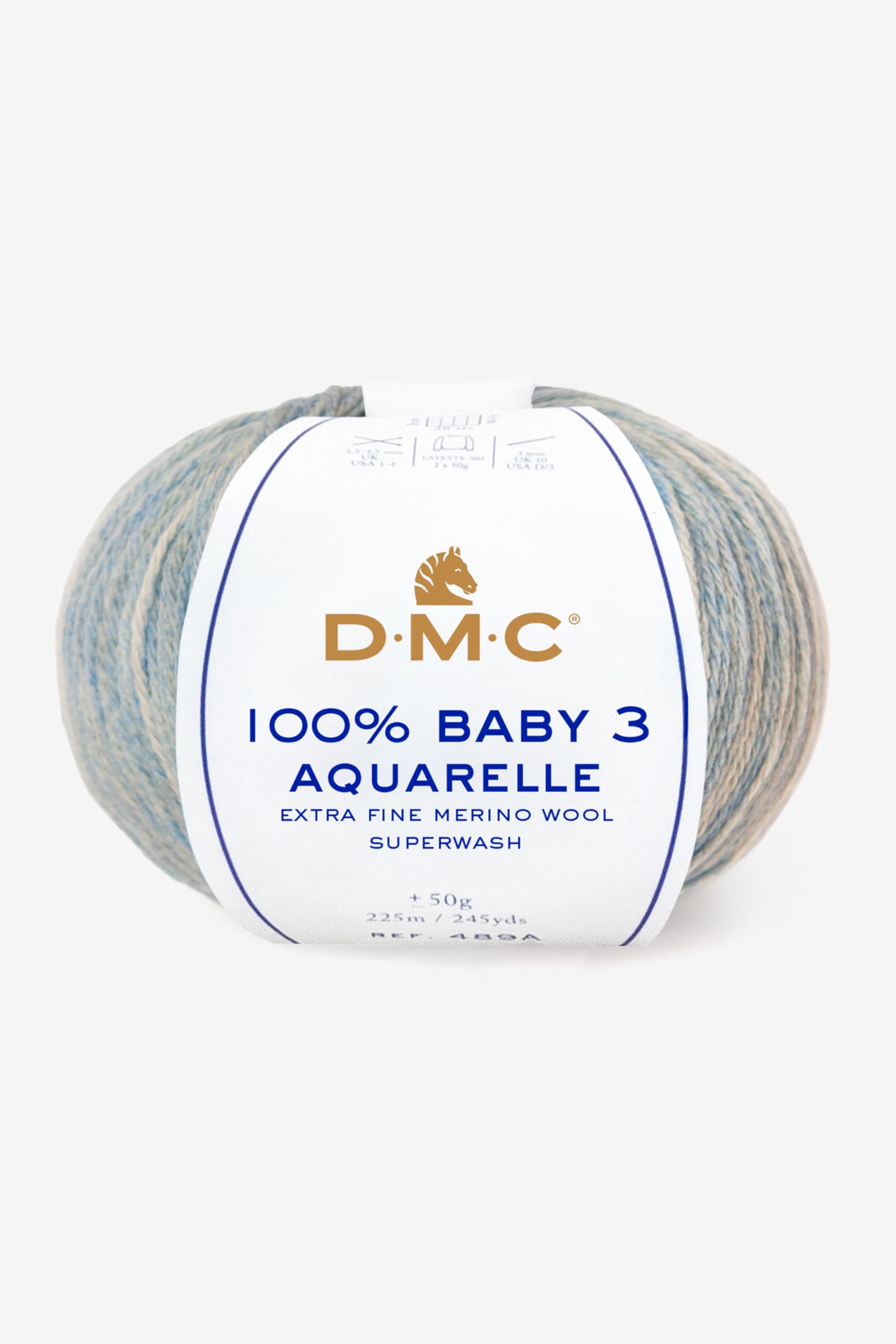 dmc-merino-essentiel-baby-strickgarn-50g-225m-merinowolle image 1