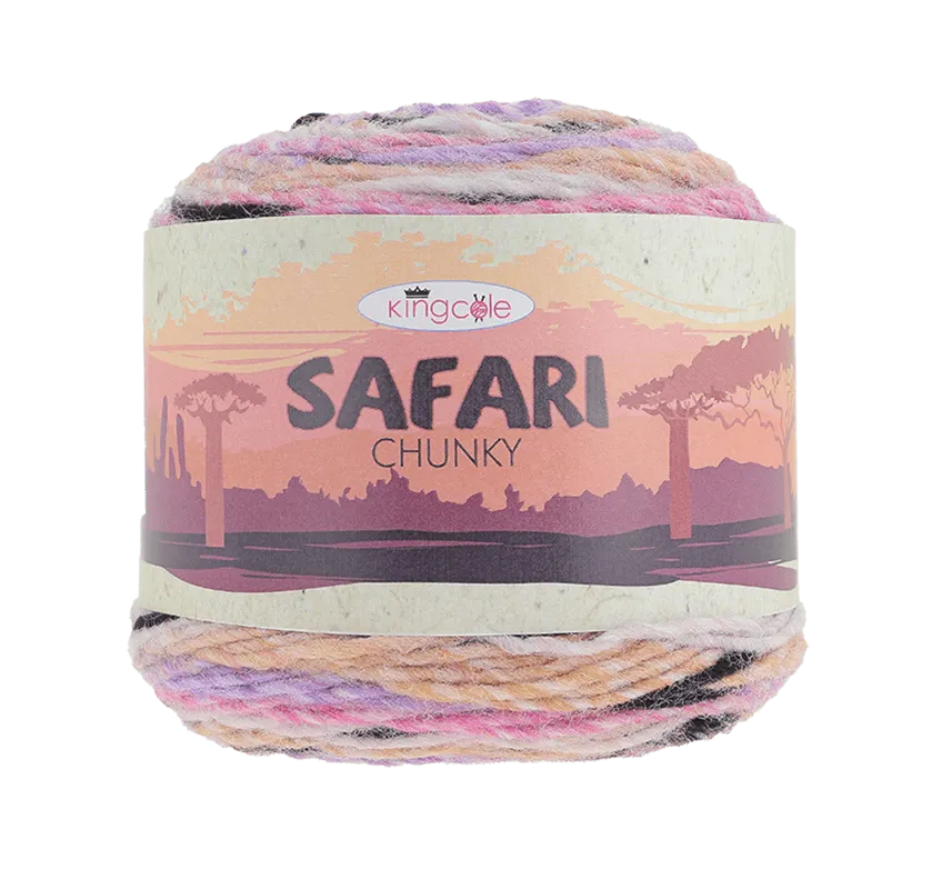 king-cole-safari-chunky-cake-wolle-bunt-streifen image 1