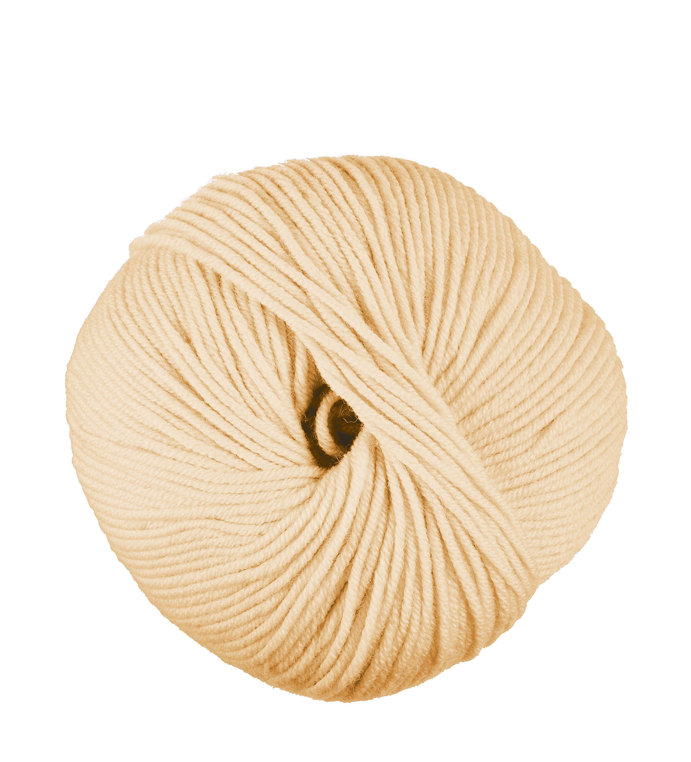 dmc-woolly-merinowolle-50g-very-pale-orange-nadel-3-5-4mm image 4