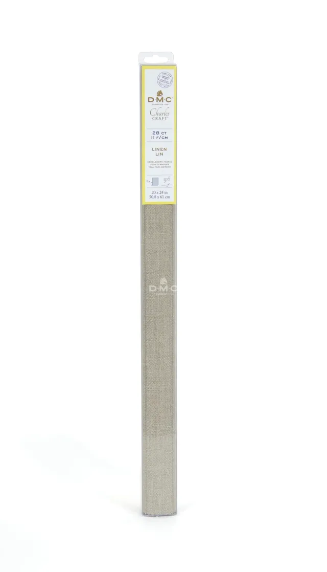 dmc-leinen-28-ct-stickstoff-38-1x45-7-cm-100-leinen image 1