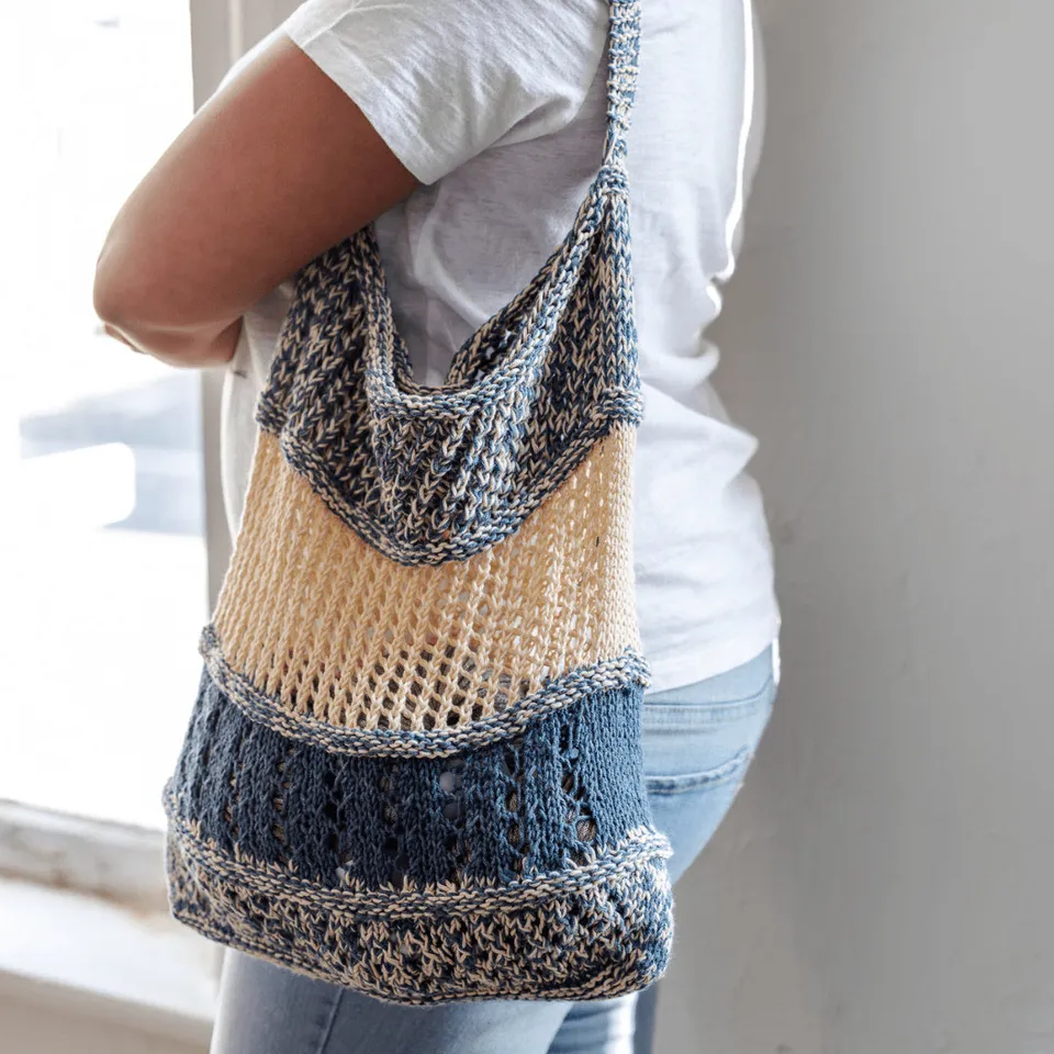 hobbii-edvin-einkaufsnetz-strickanleitung-one-size-lochmuster image 1