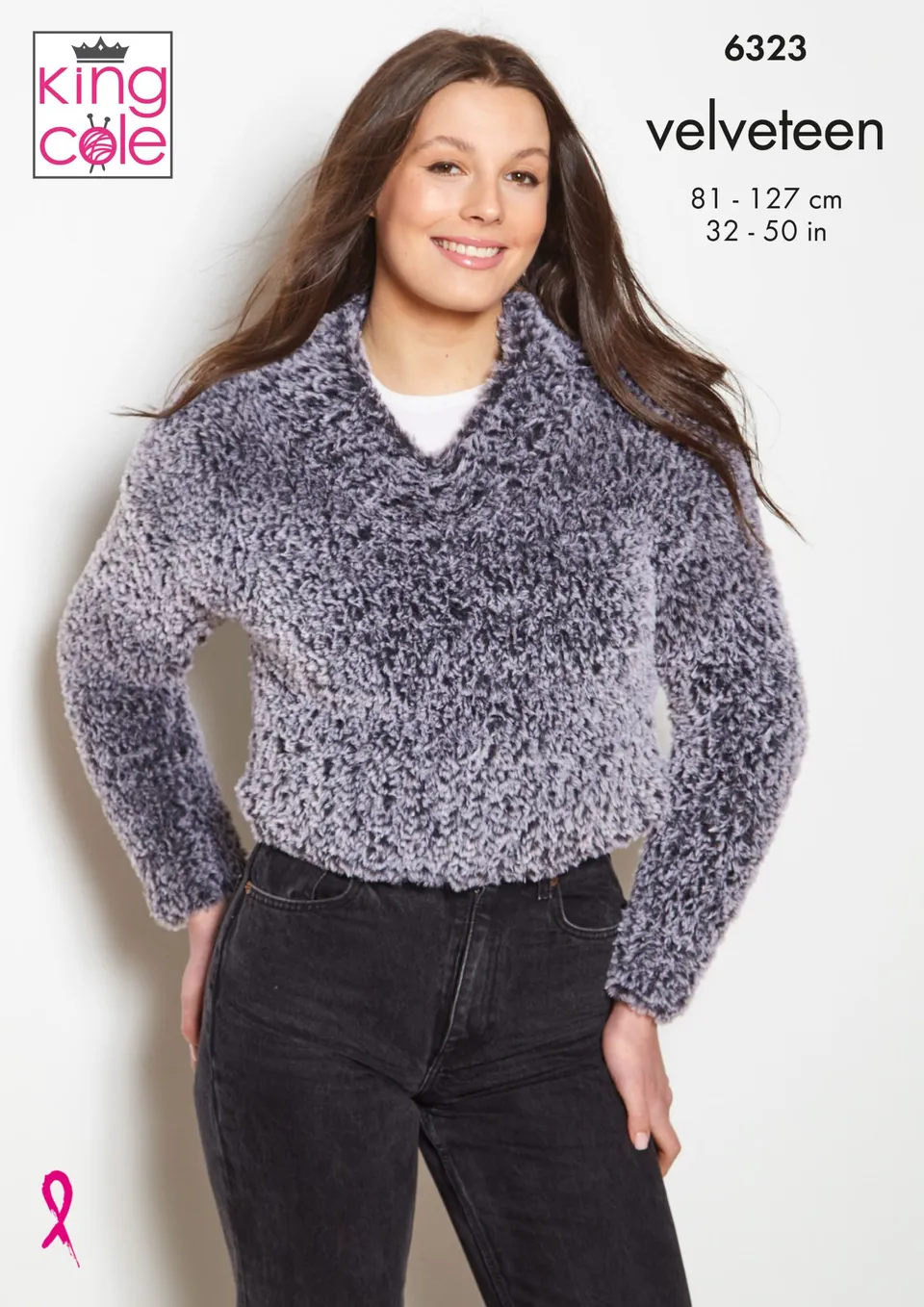 king-cole-6323-pullover-cardigan-strickanleitung-velveteen image 1