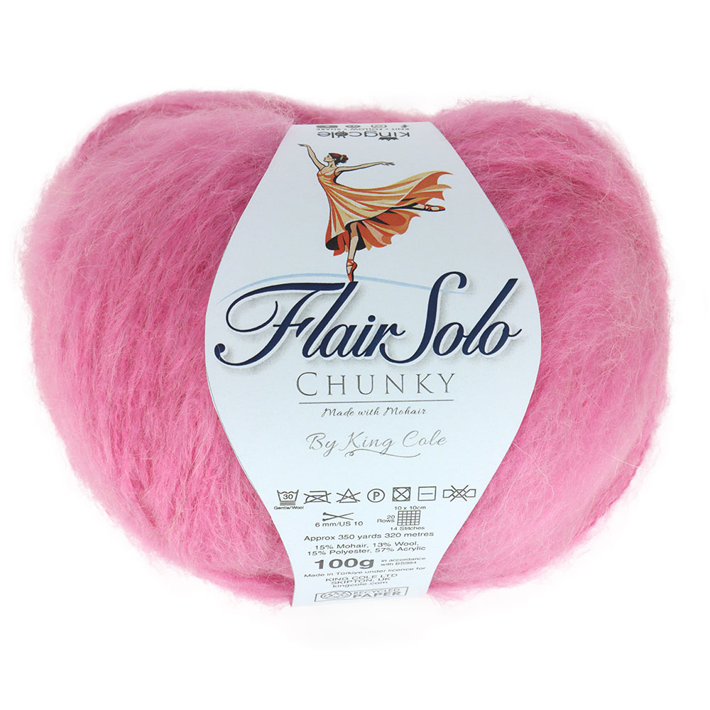 king-cole-flair-solo-chunky-wolle-100g-mohair-flauschgarn image 1