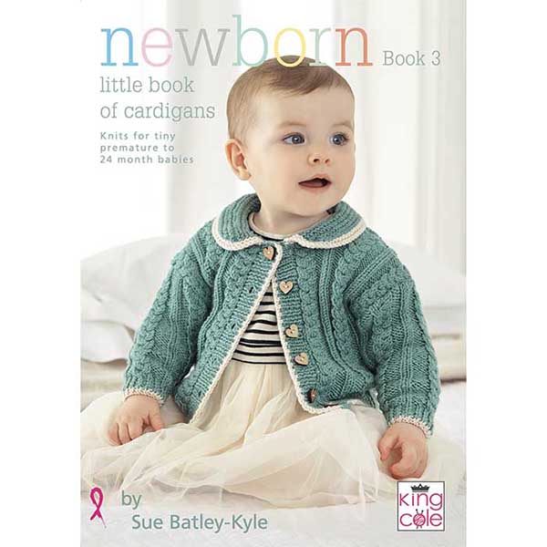 king-cole-patterns-newborn-book-3-strickheft-babyjacken image 1