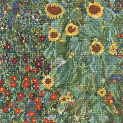 dmc-kreuzstichset-sonnenblumengarten-klimt-f-r-erfahrene image 3