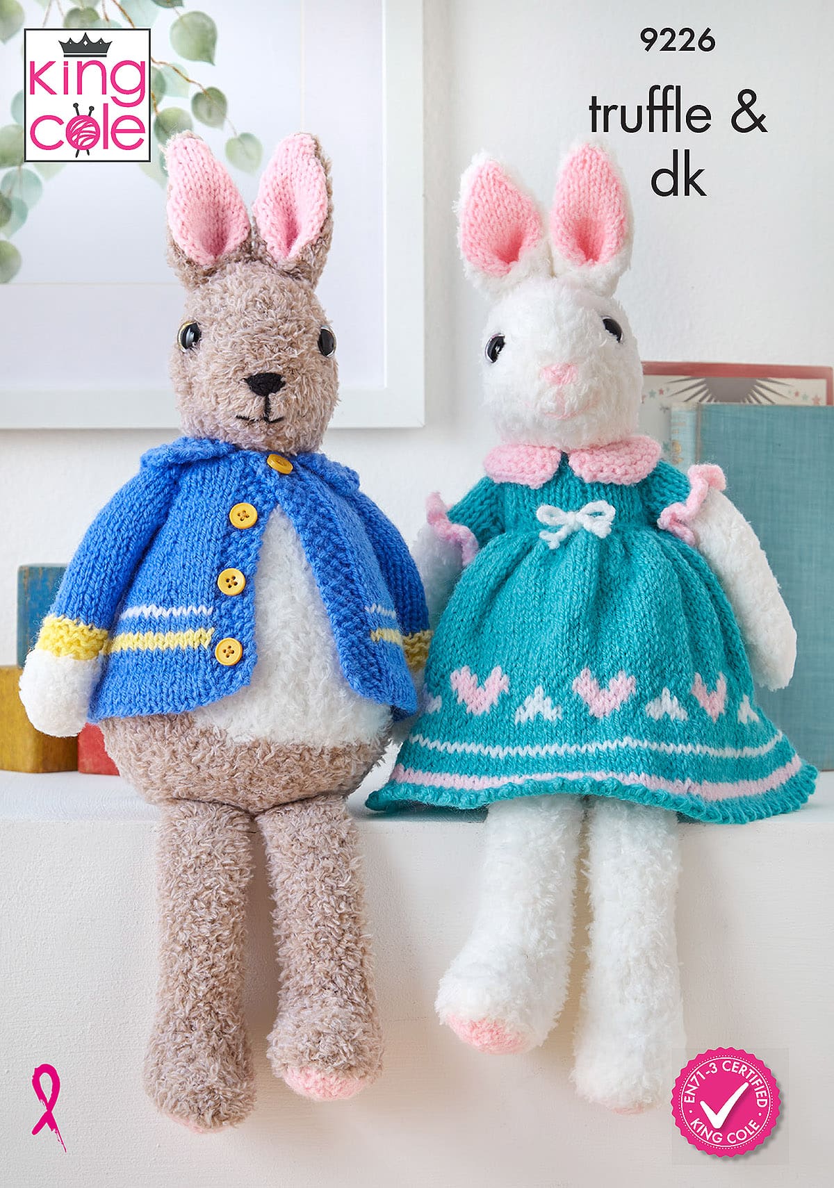 king-cole-9226-strickanleitung-hasen-truffle-big-value-dk image 1