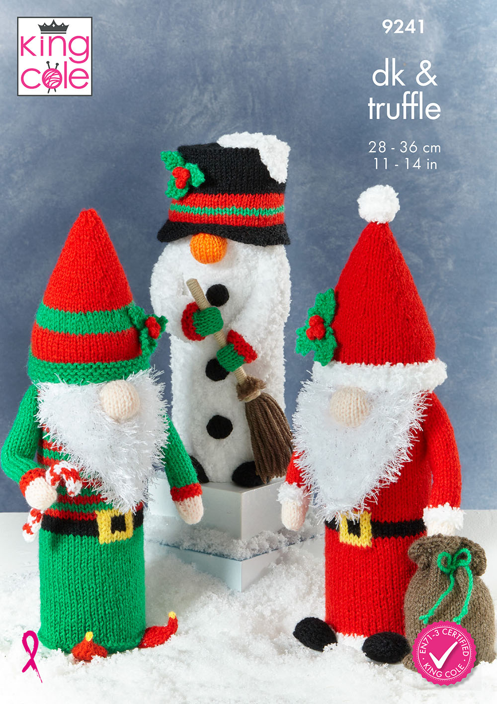 king-cole-9241-strickanleitung-gonks-weihnachten-big-value-dk image 1