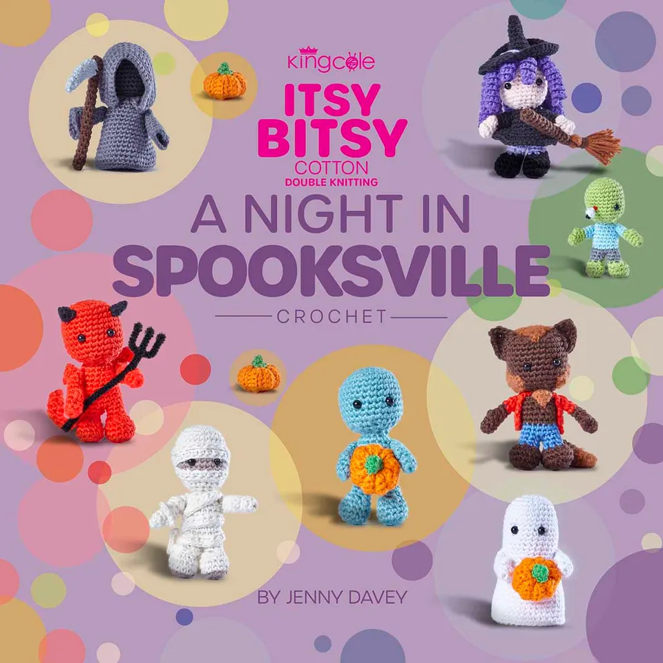 king-cole-itsy-bitsy-book-3-h-kelanleitung-spooksville-cotton-dk image 1