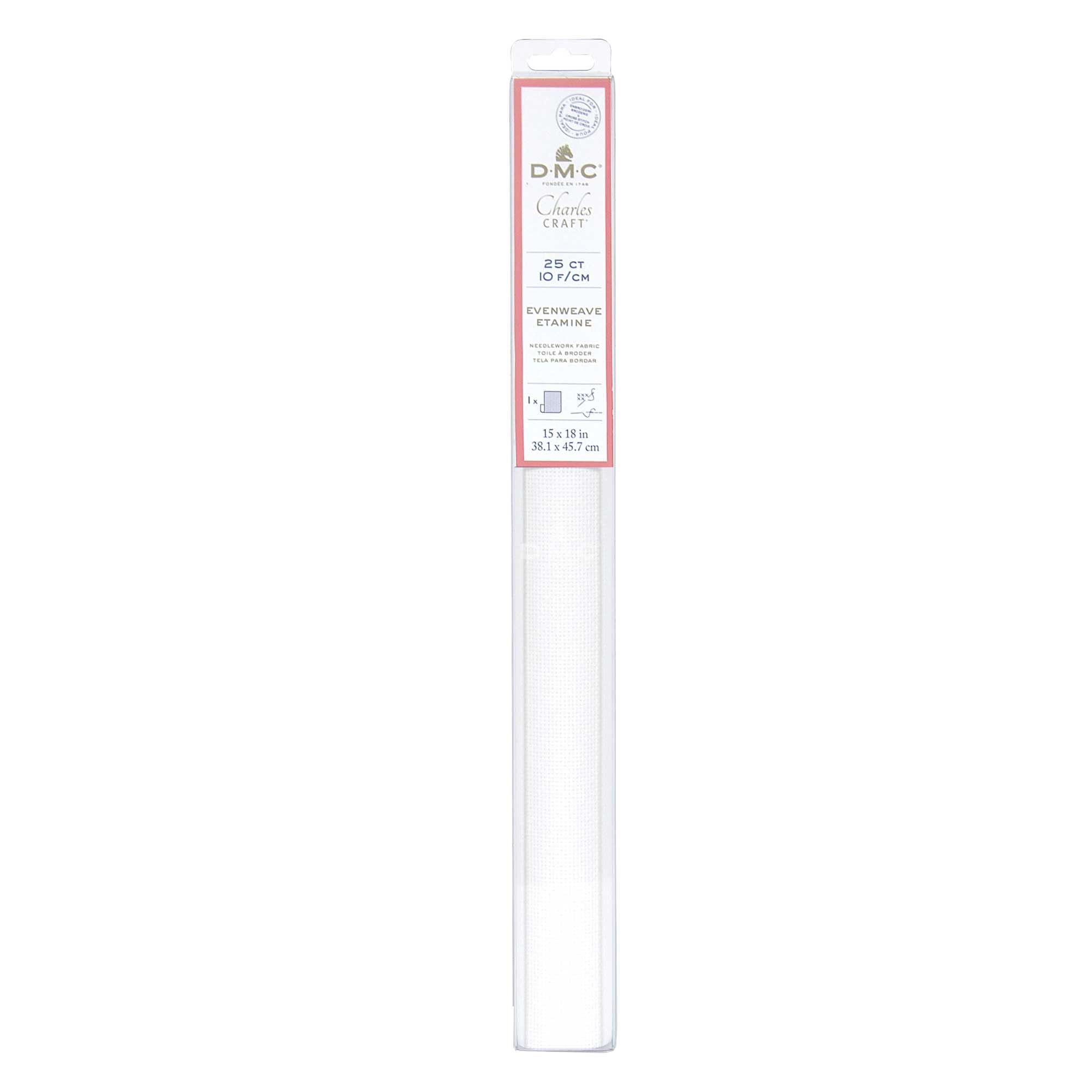 dmc-evenweave-stickstoff-baumwolle-38-1x45-7-cm-z-hlbar image 1