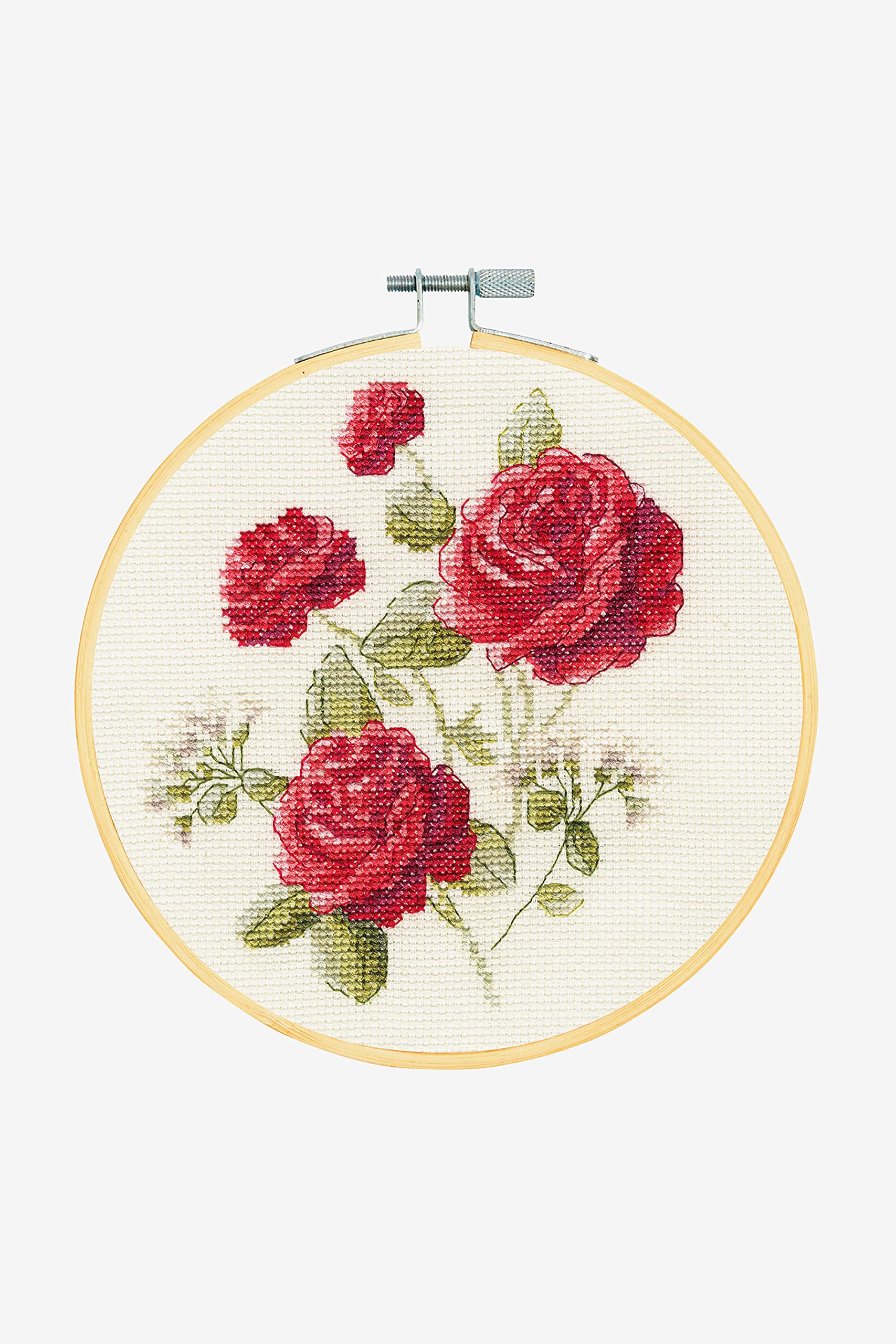 dmc-kreuzstichset-rosen-moulin-aida-14ct image 1