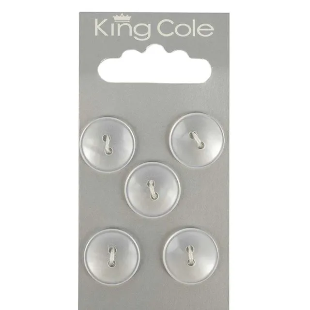 king-cole-haberdashery-knopf-transparent-large-kunststoff image 1