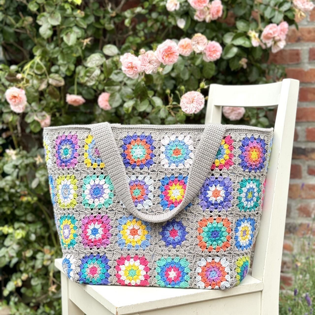 hobbii-flower-square-tasche-h-kelanleitung-einheitsgr-e image 6
