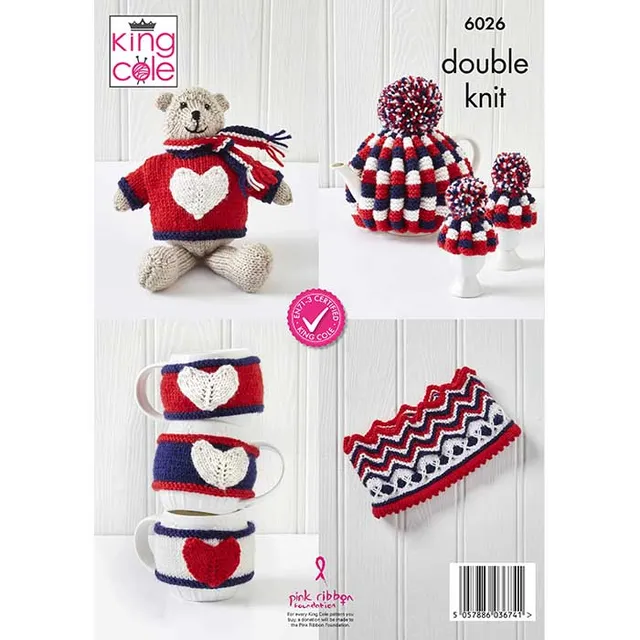 king-cole-6026-strickanleitung-accessoires-merino-dk image 1