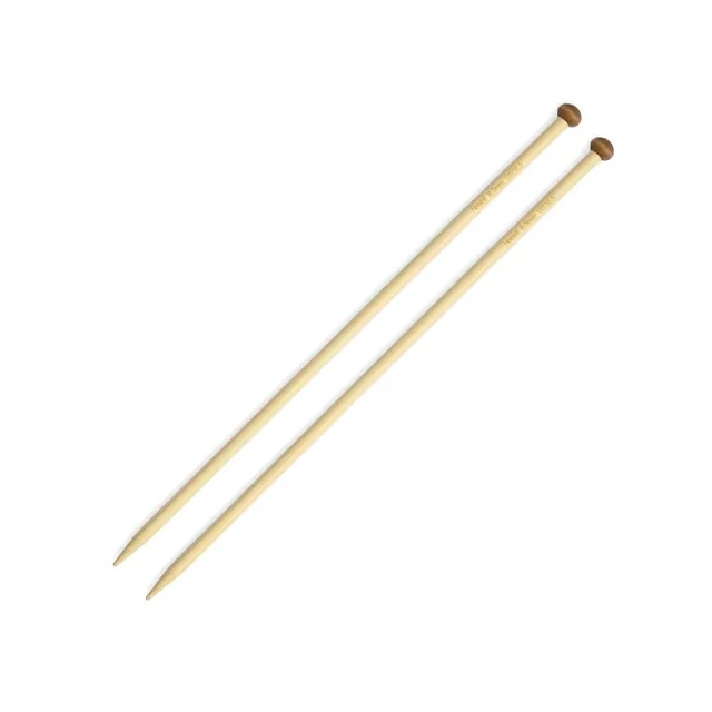 hobbii-bamboo-jackenstricknadeln-4-0-mm-bambus-30-cm image 1