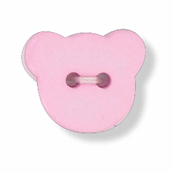 king-cole-haberdashery-teddy-knopf-pink-24-ligne image 1