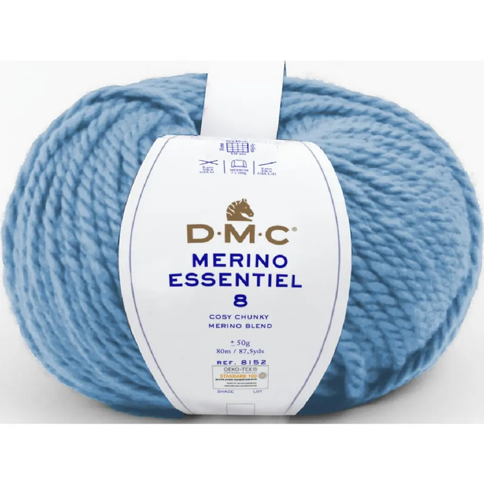 dmc-merino-essentiel-8-strickgarn-merinowolle-nadel-8-3 image 1