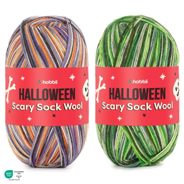 hobbii-garn-scary-sock-wool-sockenwolle-classic-halloween-01-superwash image 1