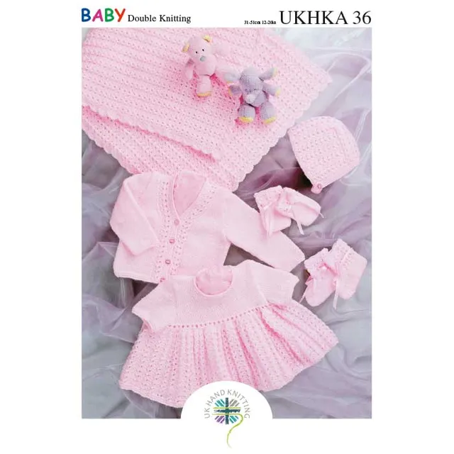 ukhka-36-strickanleitung-tuch-kleid-jacke-m-tze-baby image 1