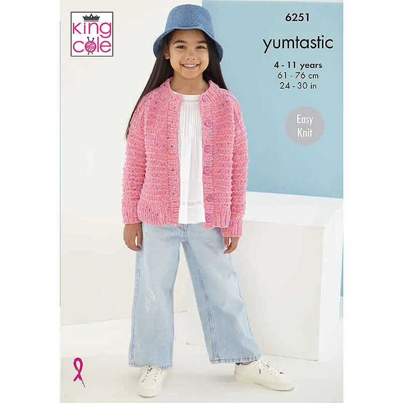 king-cole-6251-yumtastic-kinder-pullover-cardigan-anleitung image 1