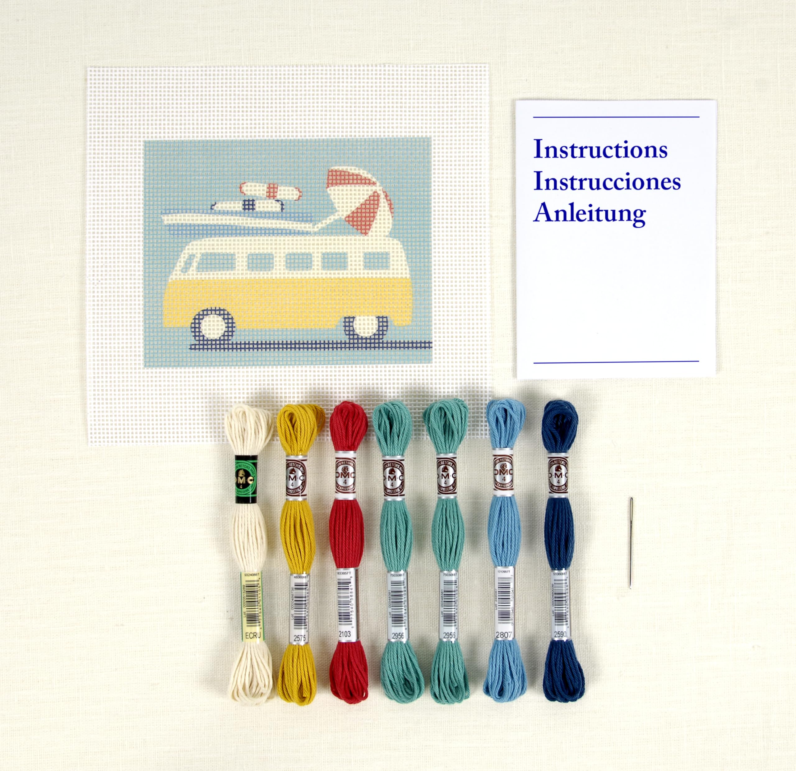 dmc-wohnmobil-gobelinset-modern-stickset image 2