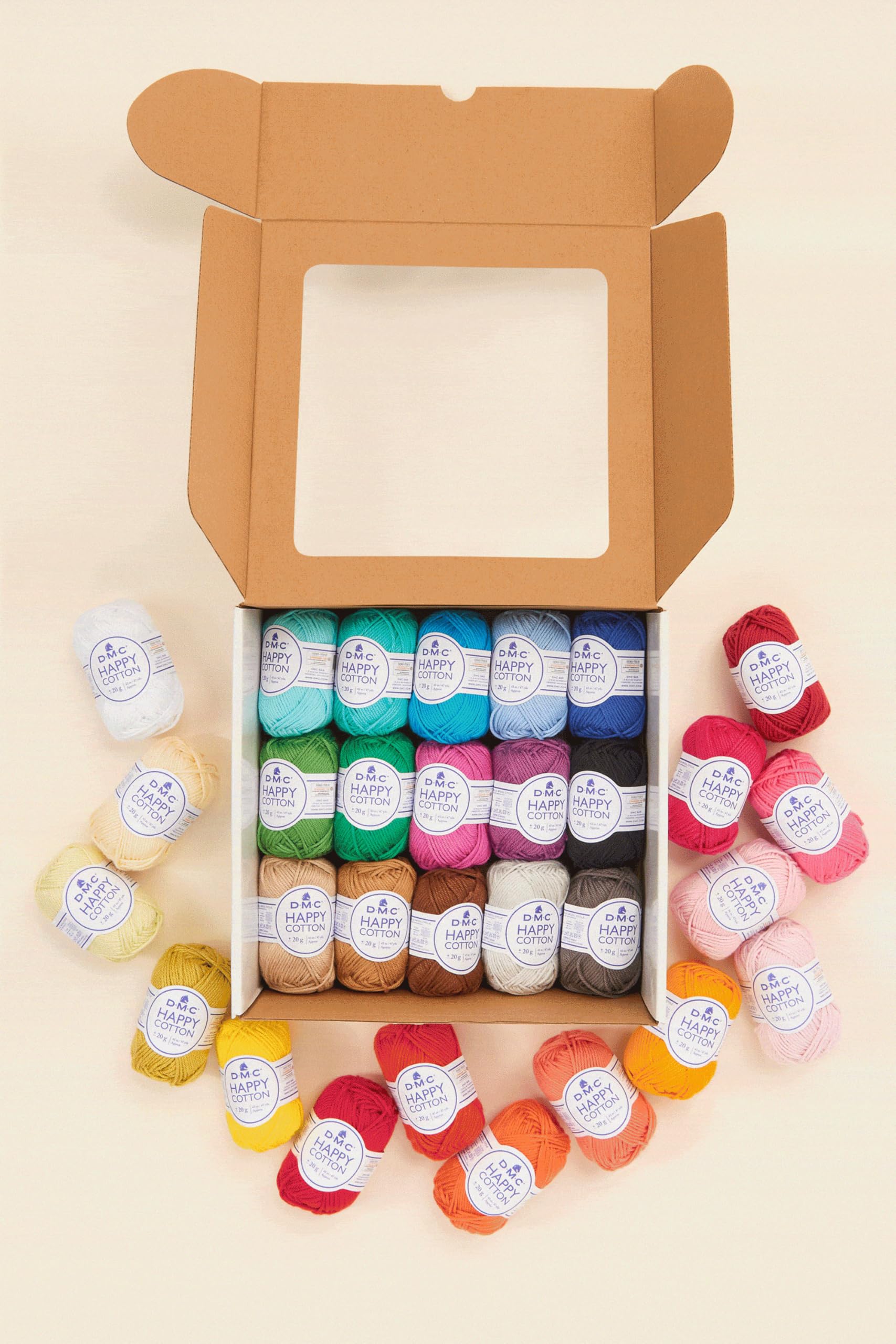 dmc-natura-just-cotton-garnbox-wei-baumwollgarn image 3