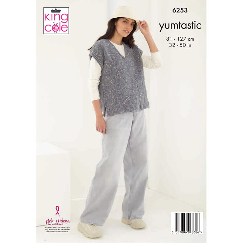 king-cole-6253-strickanleitung-pullover-top-yumtastic image 2