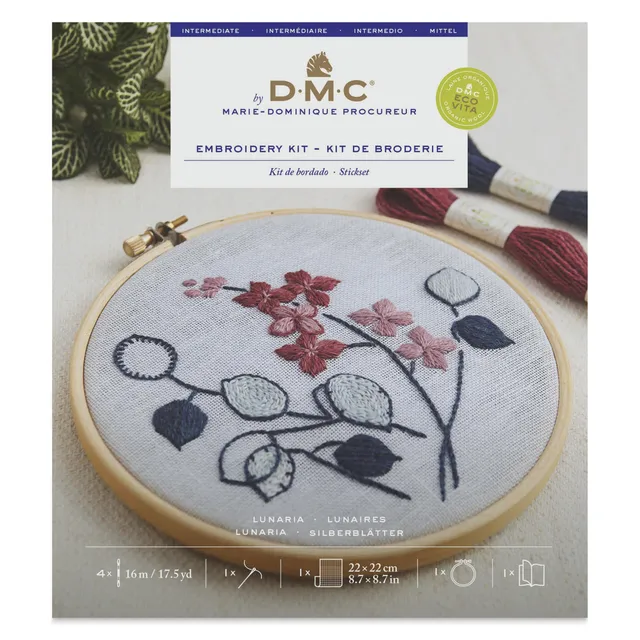 dmc-silberbl-tter-stickset-mittel-eco-vita-wolle image 1