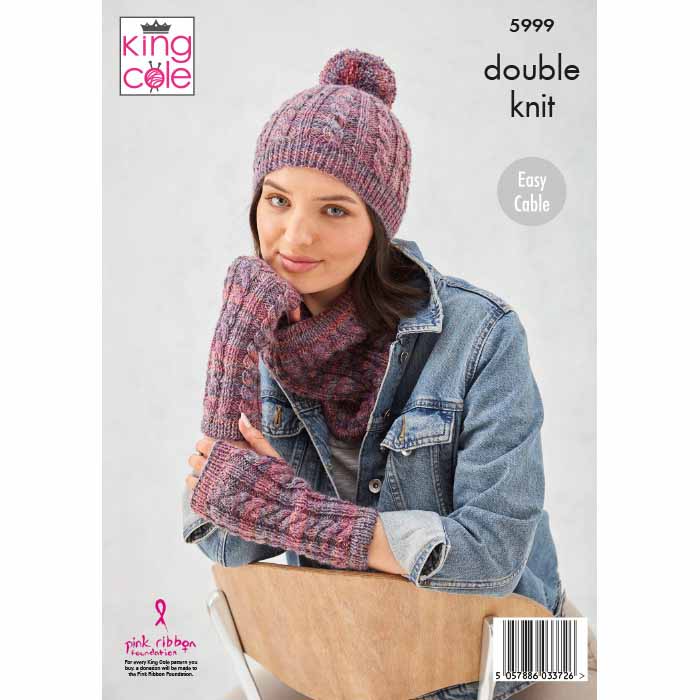 king-cole-patterns-5999-strickanleitung-accessoires-prism-dk image 2