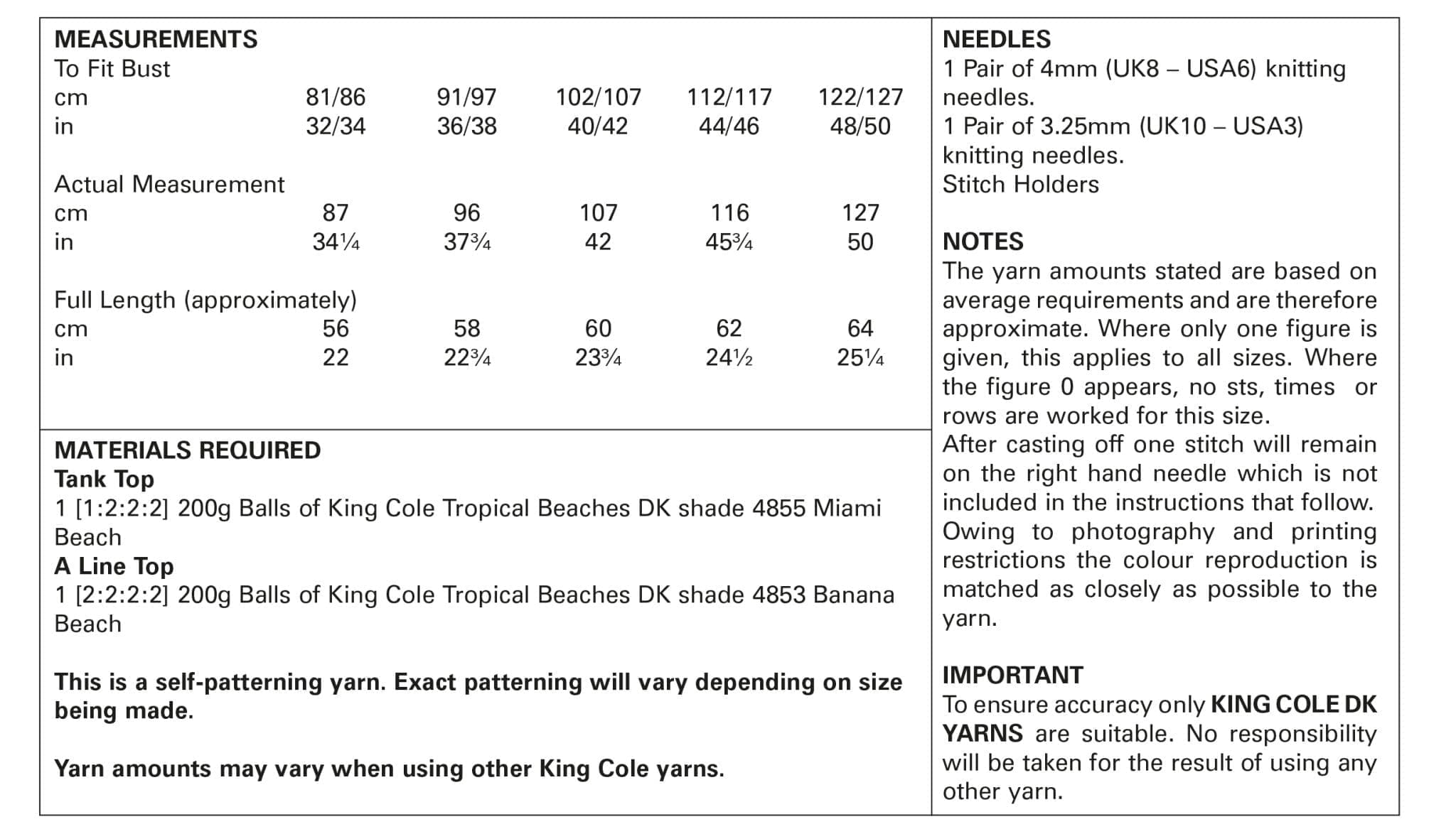 king-cole-5888-strickanleitung-tops-tropical-beaches-dk image 3