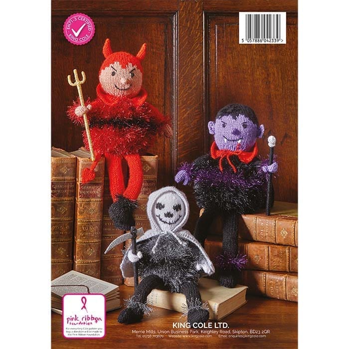 king-cole-patterns-halloween-knits-book-two-strickbuch image 2
