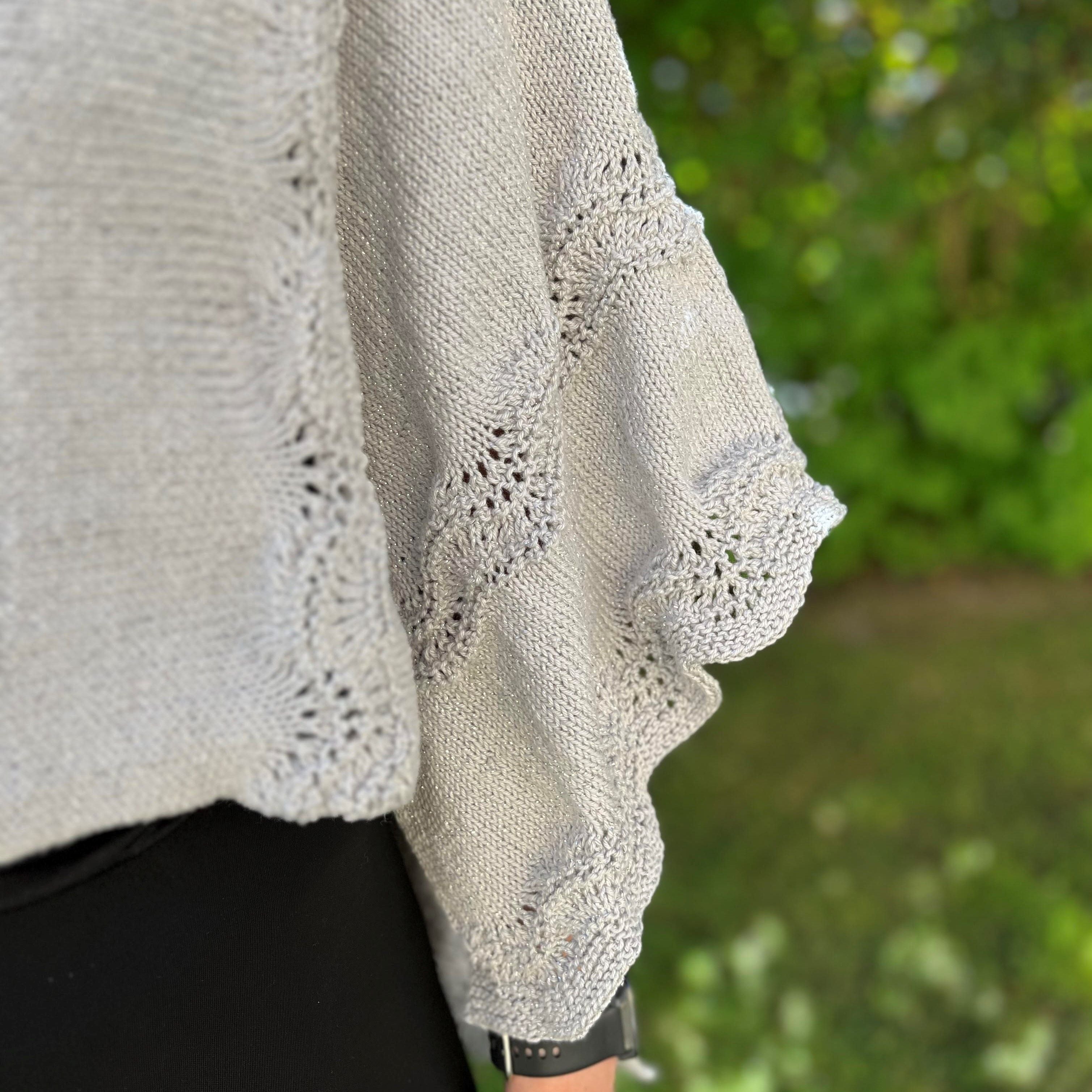 hobbii-anleitungen-silverwaves-poncho-strickanleitung-xs-xxl image 5