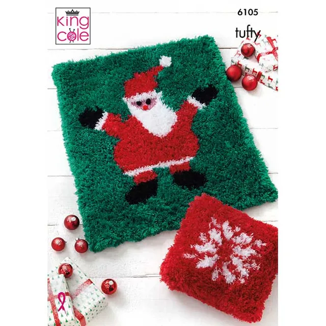 king-cole-6105-strickanleitung-decken-kissen-super-chunky image 1