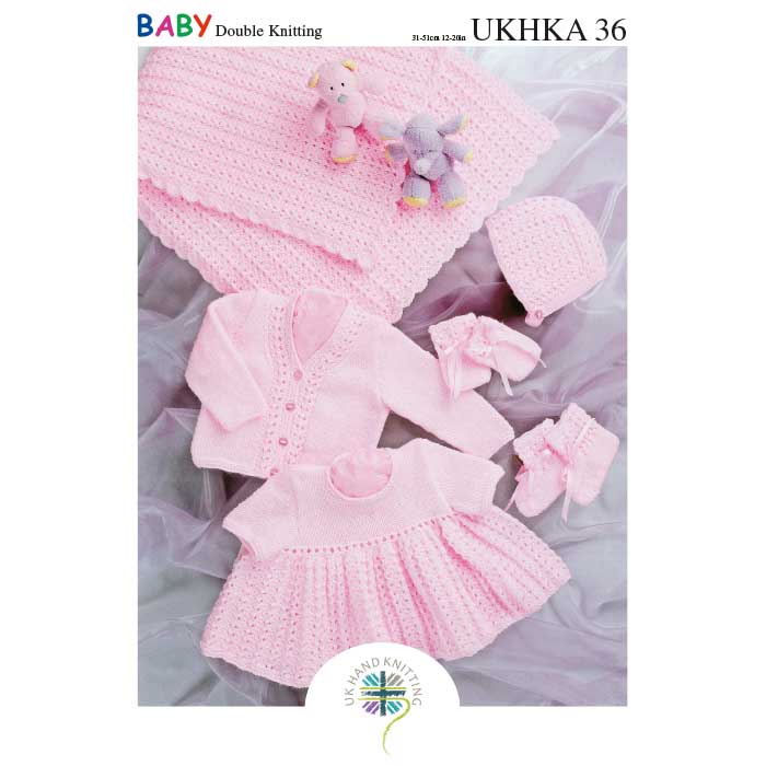 ukhka-36-strickanleitung-tuch-kleid-jacke-m-tze-baby image 1