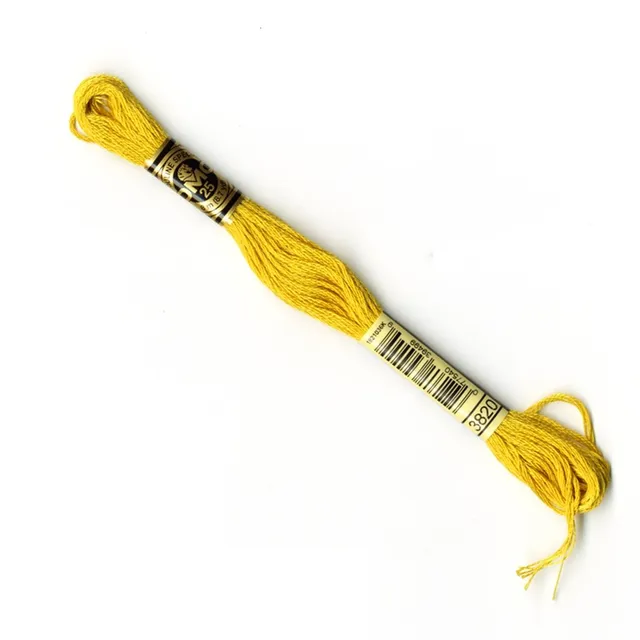 dmc-moulin-sticktwist-8m-3820-gelb-baumwolle image 1