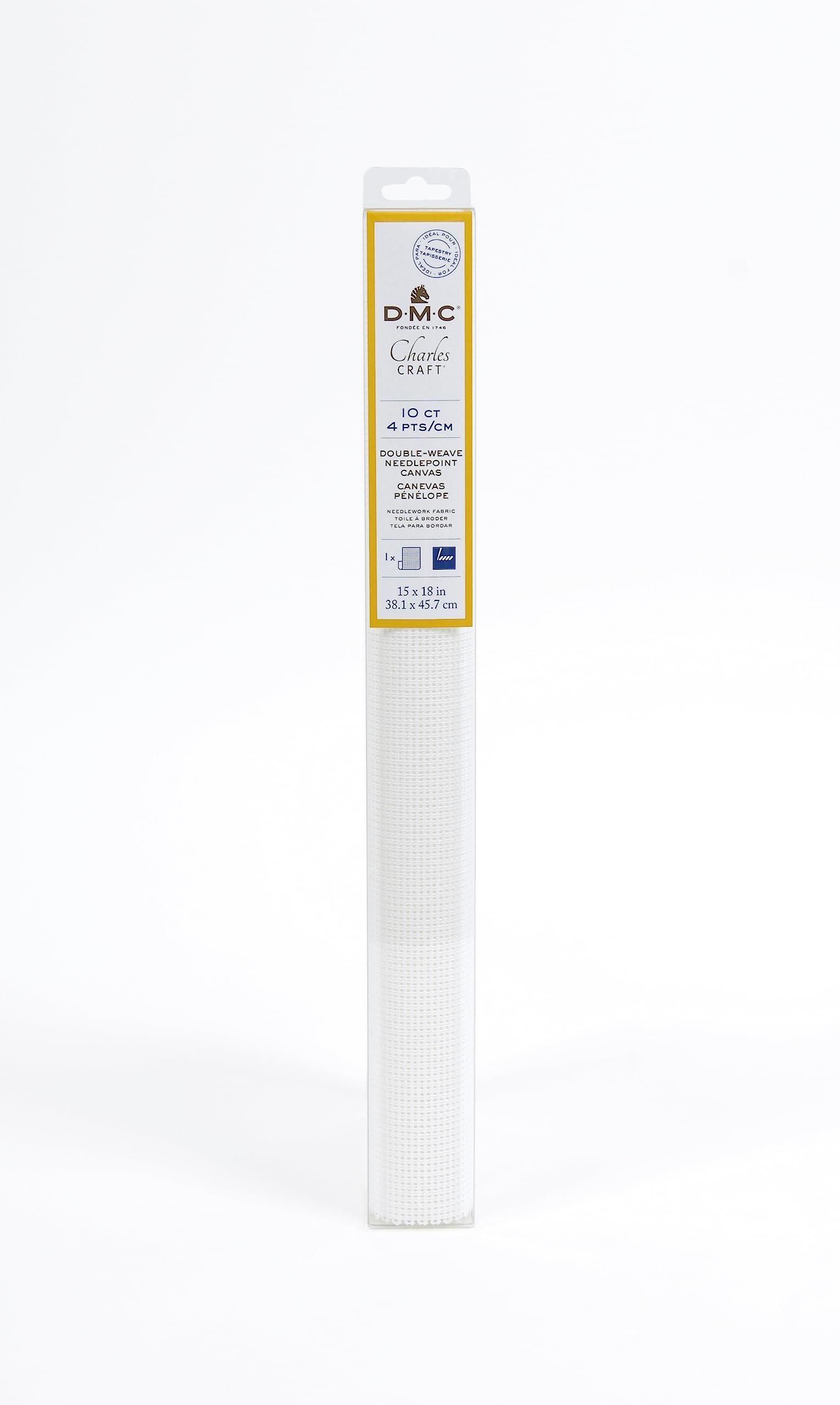 dmc-penelope-canvas-bianco-38-1x45-7-cm image 1