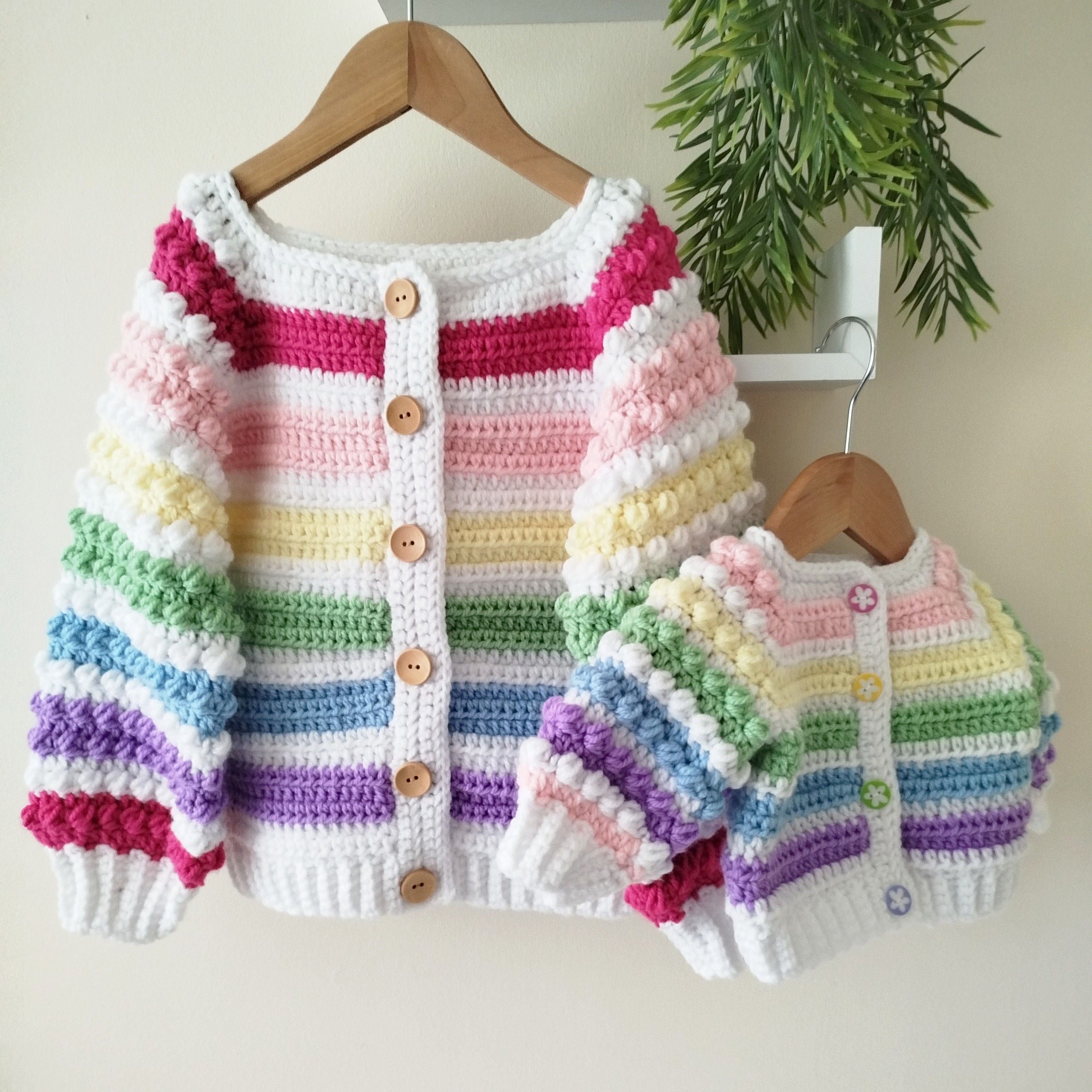 hobbii-spring-berry-h-kelanleitung-kinder-cardigan image 2