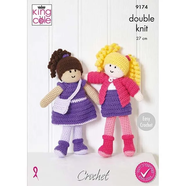king-cole-9174-h-kelanleitung-amigurumi-puppen-big-value-dk image 1
