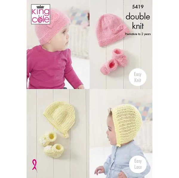 king-cole-patterns-5419-baby-strickanleitung-comfort-dk-set image 1