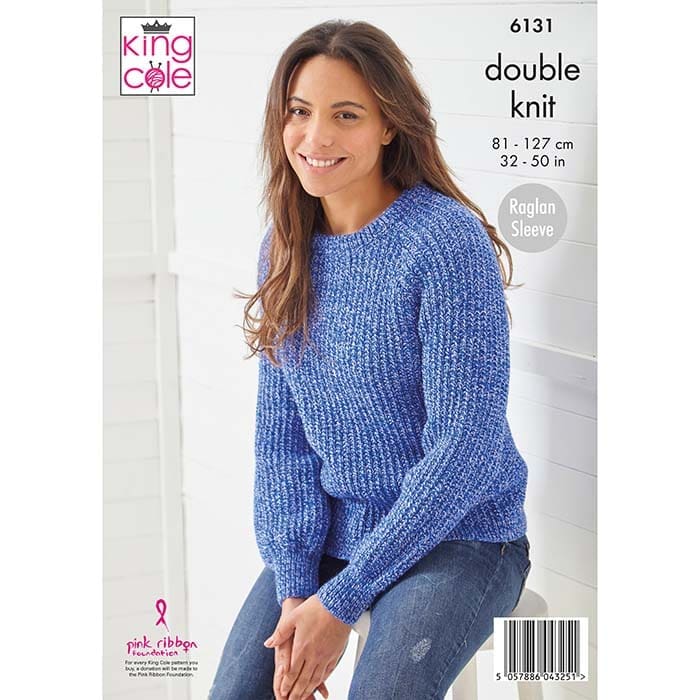 king-cole-6131-strickanleitung-pullover-jacke-pricewise-twirly-dk image 2