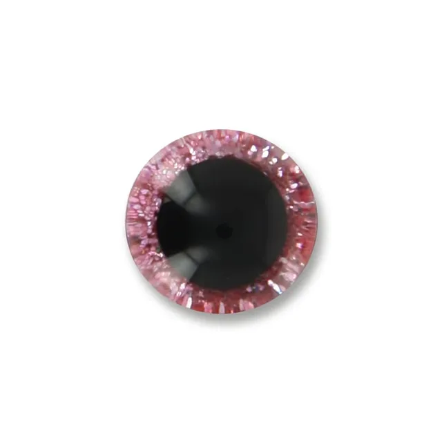 king-cole-haberdashery-glitter-eyes-bastelaugen-pink-14-mm image 1