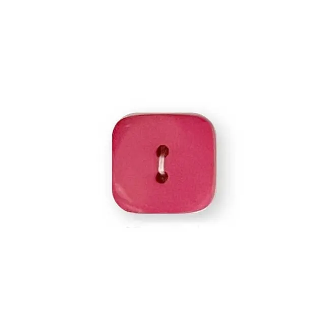 king-cole-haberdashery-knopf-eckig-pink-30-ligne image 1