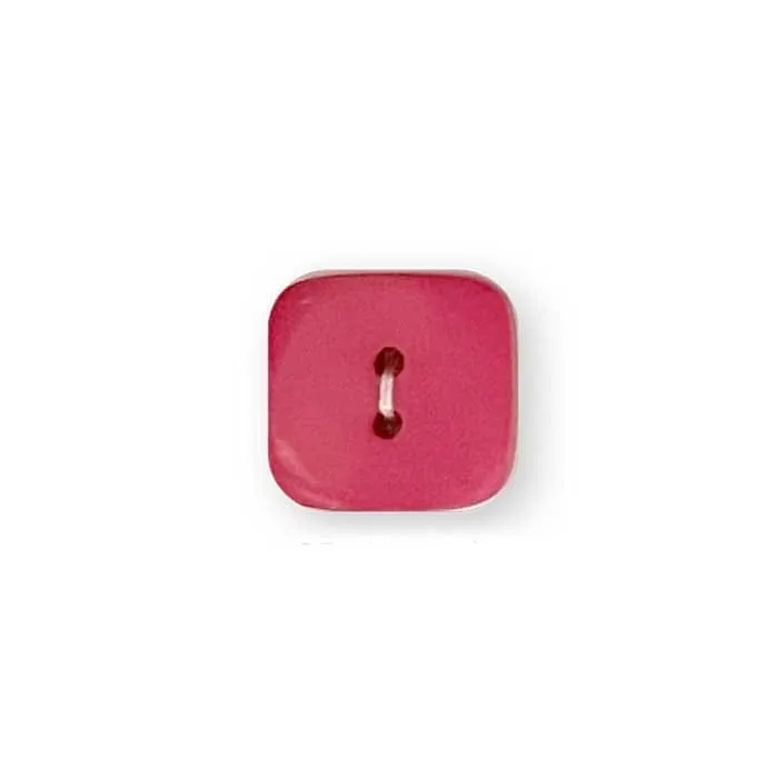 king-cole-haberdashery-knopf-eckig-pink-30-ligne image 1