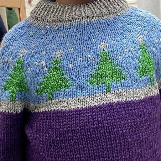 hobbii-anleitungen-xmastrees-kinderpullover-strickanleitung-2-jahre-eng image 2