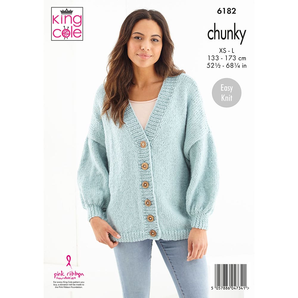 king-cole-patterns-6182-strickanleitung-bell-sleeve-pullover image 2