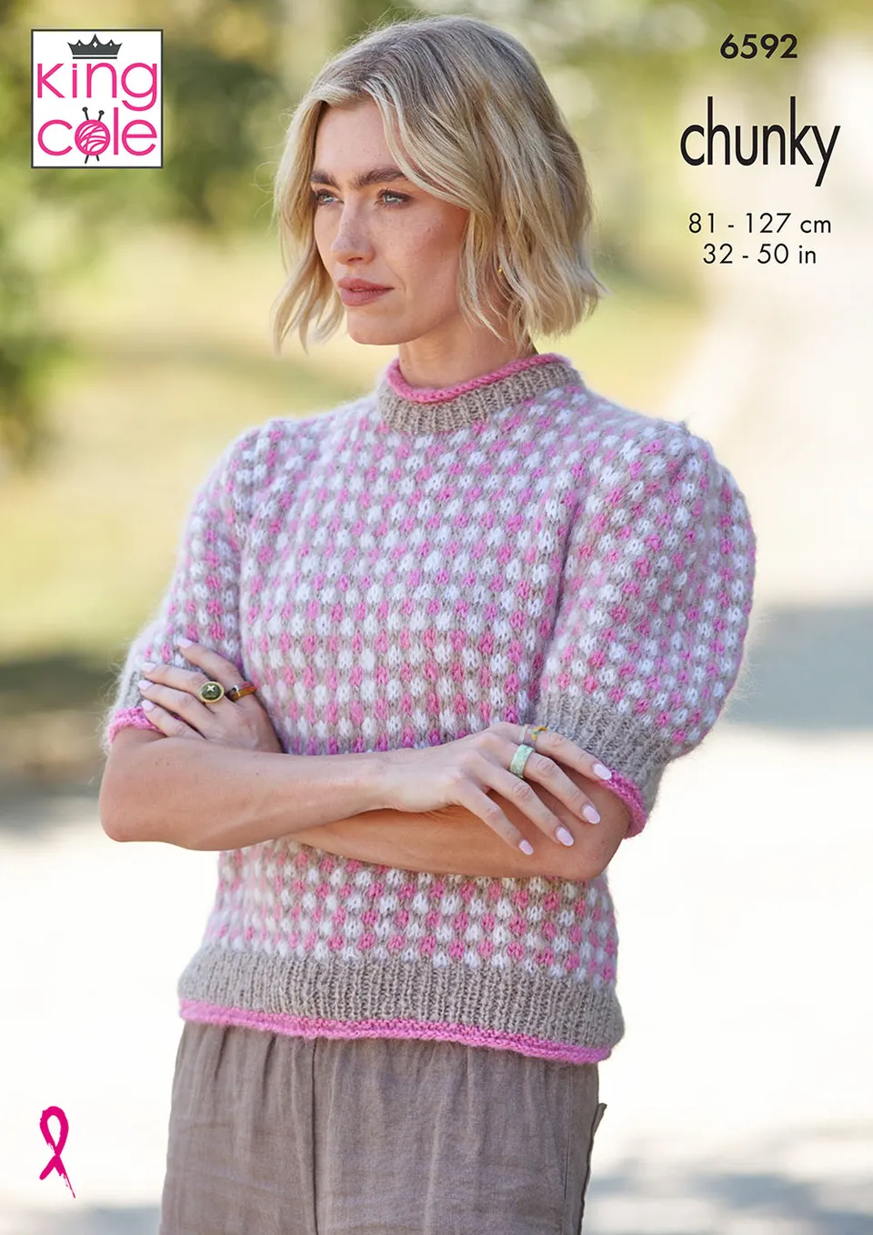 king-cole-patterns-6592-strickanleitung-top-pullover-chunky image 1