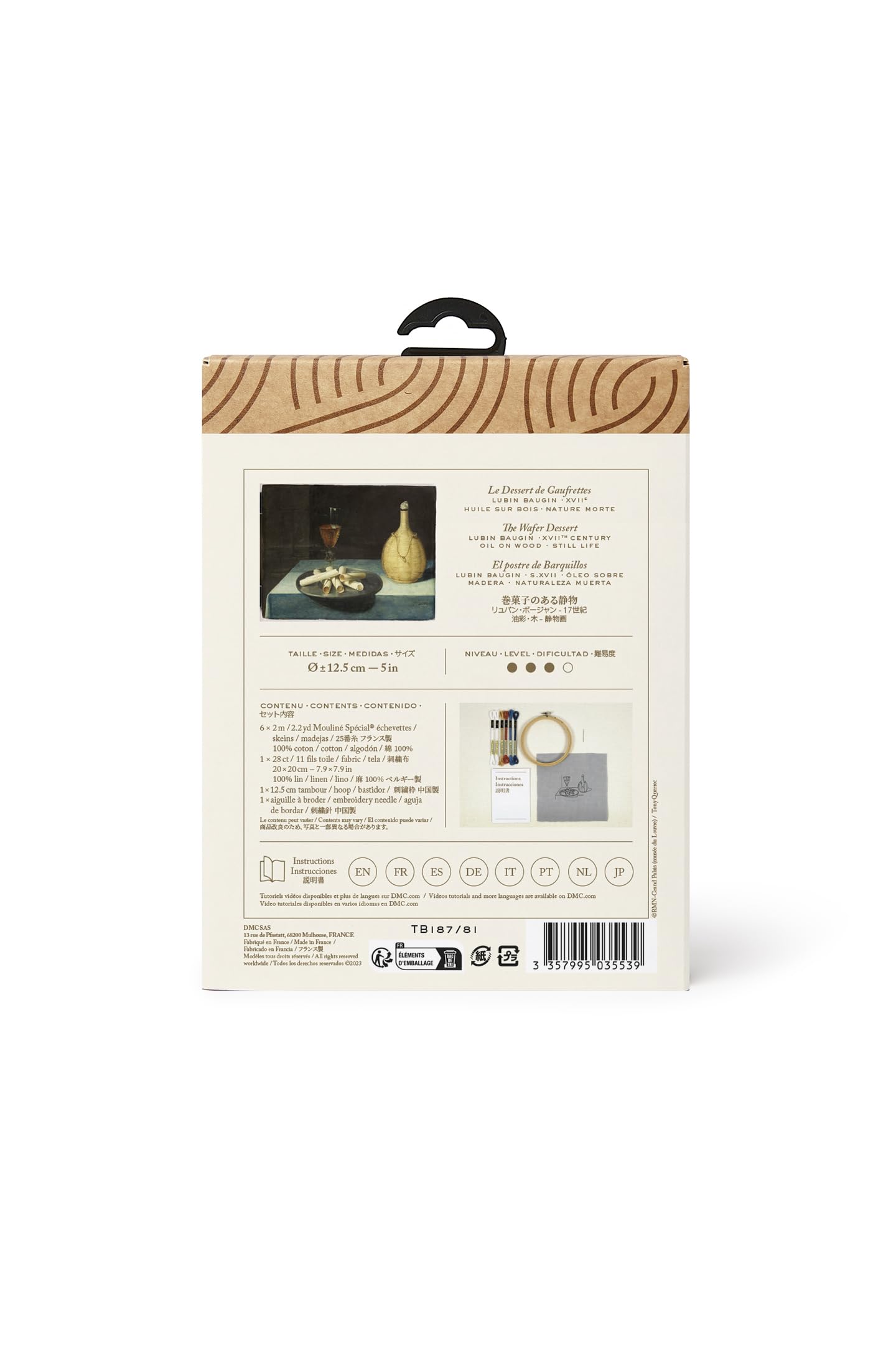 dmc-moulin-sp-cial-waffeldessert-stickset-mittel-mit-rahmen image 2