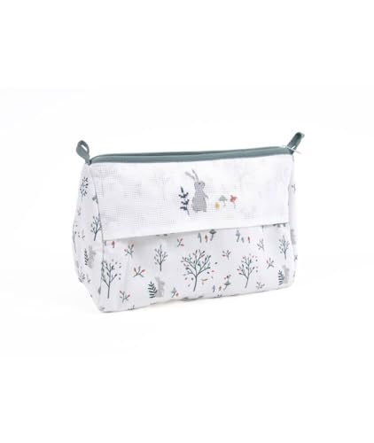 dmc-zauberwald-kulturtasche-bestickbar-24x18x11cm image 4